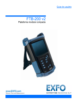 EXFO FTB-200 V2 Compact Modular Platform Guia de usuario