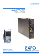 EXFO FTB-7000 OTDR Series for FTB-200 Guia de usuario