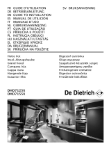De Dietrich DHD7155X Manual do proprietário