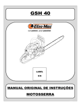 Oleo-Mac GSH 40 / GSH 400 Manual do proprietário