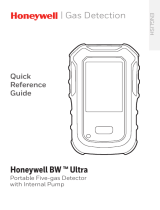 BW Technologies BW Ultra Portable Five-gas Detector Guia de usuario
