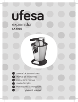 UFESA EX4950 Manual do proprietário