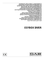 DAB ESYBOX DIVER Manual do usuário