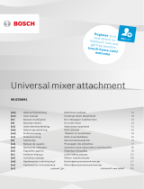 Bosch MUZ5MM1(00) Instruções de operação