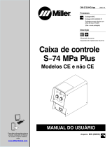 Miller S-74 MPA PLUS CONTROL BOX CE Manual do proprietário