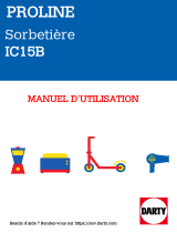 Proline IC15B Manual do proprietário