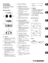 TCElectronic TAILSPIN VIBRATO Manual do proprietário