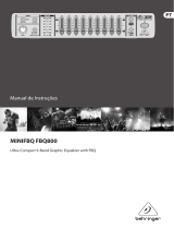 Behringer FBQ800 Manual do proprietário