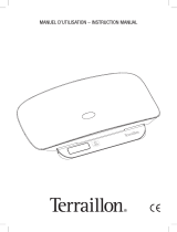 Terraillon EVOLUTIVE BABY SCALE Manual do proprietário