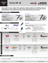 GYS TORCHE TIG GRIP SR18 DB, LIQUID, 4 M, CONNEC 35/50 Ficha de dados