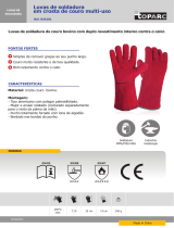 GYS Multi-purpose leather-crust gloves Ficha de dados