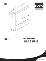 GYS GYSFLASH 18.12 PL-E Manual do proprietário
