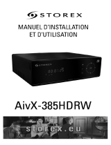 Storex AivX-385HDRW Manual do proprietário