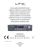 LTC Audio ATM7000USB-BT Manual do proprietário