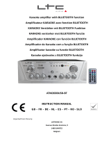 LTC Audio ATM2000USB-BT Manual do proprietário