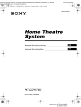 Sony HT-DDW760 Instruções de operação