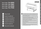 Epson Stylus Pro 9890 Series Manual do proprietário