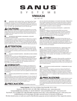 Sanus VMAA26 Manual do usuário