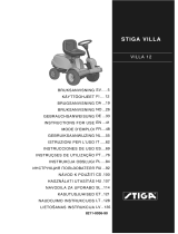 Stiga VILLA 12 Manual do proprietário