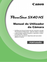 Canon PowerShot SX40 HS Manual do usuário