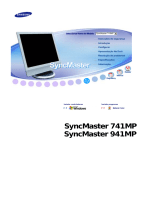 Samsung 741MP Manual do usuário