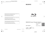Sony BDV-E800W Instruções de operação