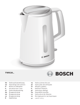 Bosch TWK3A011/01 Manual do usuário