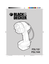 Black & Decker FSL12 Manual do usuário