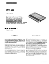 Blaupunkt MPA500 Manual do proprietário