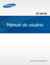 Samsung GT-I8750 Manual do usuário