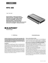 Blaupunkt MPA 680 Manual do proprietário