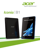 Acer Iconia B1 Manual do usuário
