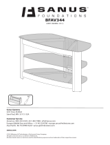 Sanus Systems BFAV344-B1 Manual do usuário