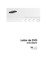 Samsung DVD-HD870 Manual do usuário