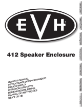 Evh 412 SPEAKER ENCLOSURE Manual do proprietário