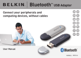 Belkin ADAPTATEUR USB BLUETOOTH™-10 MÈTRES #F8T013FR Manual do proprietário