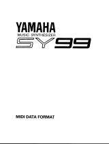 Yamaha SY99 Manual do proprietário