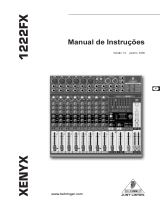 Behringer Xenyx 1222FX Manual do proprietário