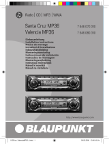 Blaupunkt SANTA CRUZ MP36 Manual do proprietário