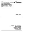Candy CDF8 315 - S Manual do usuário