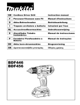 Makita DDF456RFJ Manual do proprietário