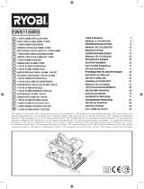 Ryobi EWS1150RS Manual do proprietário