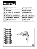 Makita FS4300 Manual do proprietário