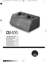 AKG CU400 Manual do usuário