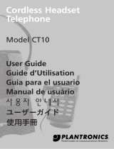 Plantronics CT10 Manual do usuário