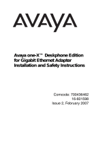 Avaya Gigabit Ethernet Adapter Manual do usuário