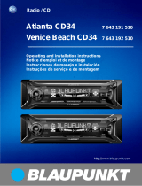 Blaupunkt Atlanta CD34 Manual do usuário