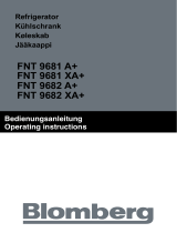 Blomberg FNT 9681 XA+ Manual do usuário