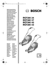 Bosch Appliances ROTAK 40 Manual do usuário