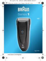 Braun 180, Series 1 Manual do usuário